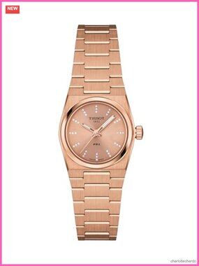 Tissot PRX Swiss Quartz 25mm Diamond Dial Stainless Steel Women's Watch